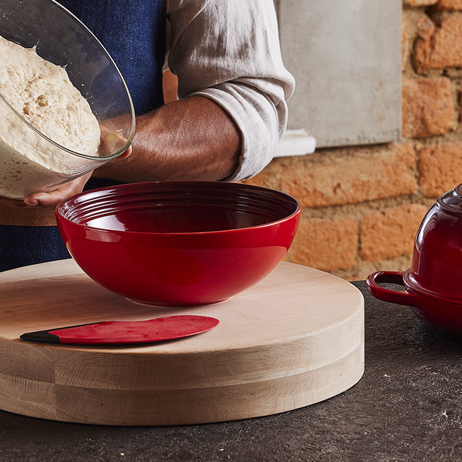 食器 LE CREUSET Wood Salad Bowl 21cm Classic Stoneware Serving Bowl | Le Creuset